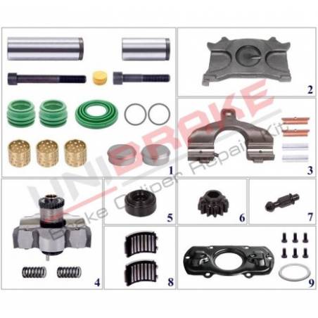 Kit reparatie etrier Wabco UNB6033, MAXX22