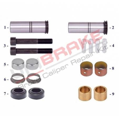 Kit reparatie etrier Meritor UNB7110-1, VO185109889 - 1