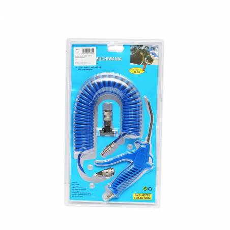 Pistol aer curatat praful cu furtun spiralat si mufe rapide de conectare ATR45