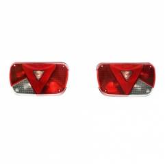 Set lampi spate camion stanga/dreapta cu bec 12V