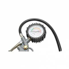 Pistol umflat roti cu furtun si manometru mecanic cu protectie de cauciuc ATR66