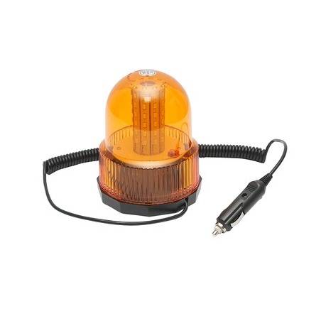 Girofar led 12-24V cu talpa magnetica IP65
