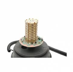 Girofar LED/SMD 24V cu talpa magnetica si alimentare la bricheta