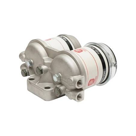 Baterie filtru motorina dubla 90 grade cu capac de sticla UTB U-650