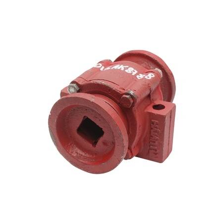 Lagar disc GD 3,2 asamblat cu rulmenti 32011 si semimosoare - patrat de 30,5