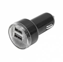 Incarcator telefon priza bricheta 2 USB 2.1A negru fara fir1