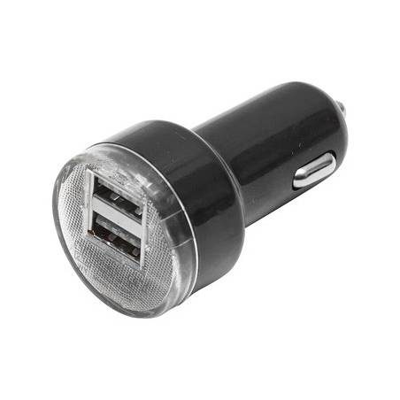 Incarcator telefon priza bricheta 2 USB 2.1A negru fara fir1