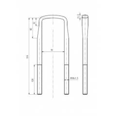 Brida arc M18 MAN F2000/F90 81413120216