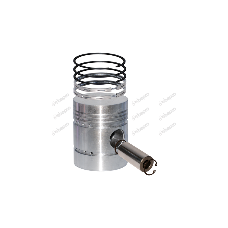 Piston cu segmenti motor Massey Ferguson Ø 88.92 MM - STD, 30/32-3, 81803864 - 1