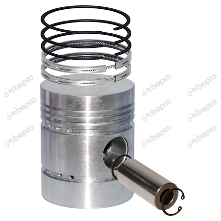 Piston cu segmenti motor Massey Ferguson Ø 88.92 MM - STD, 30/32-3, 81803864 - 1