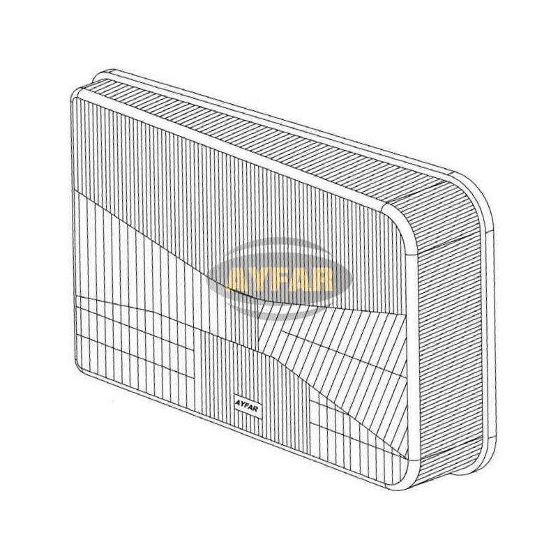 Sticla far dreapta Daf CF65/CF75/CF85 1293369,1293368 - 1