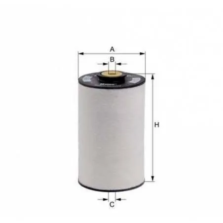 FILTRU COMBUSTIBIL  81125030053   81125030024 E10KFR4D10 Hengst Filter - 1