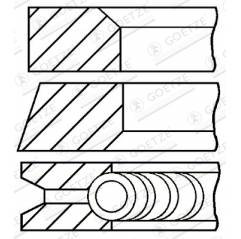 Segmenti compresor Renault 7700853677,7701467664 - 1