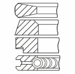Segmenti motor Man 51025030156,51025030442 - 1