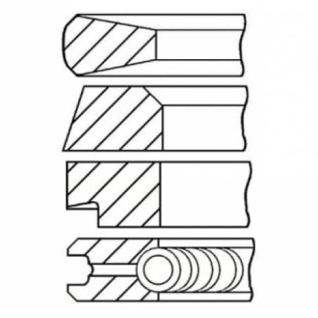 Segmenti motor Man 51025030156,51025030442 - 1