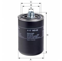 Filtru Hidraulic H17WD03 LFH8728 0750131056 0750131032 0750131012 0501209384 P8883 H17WD03 7381004 Hengst Filter - 1