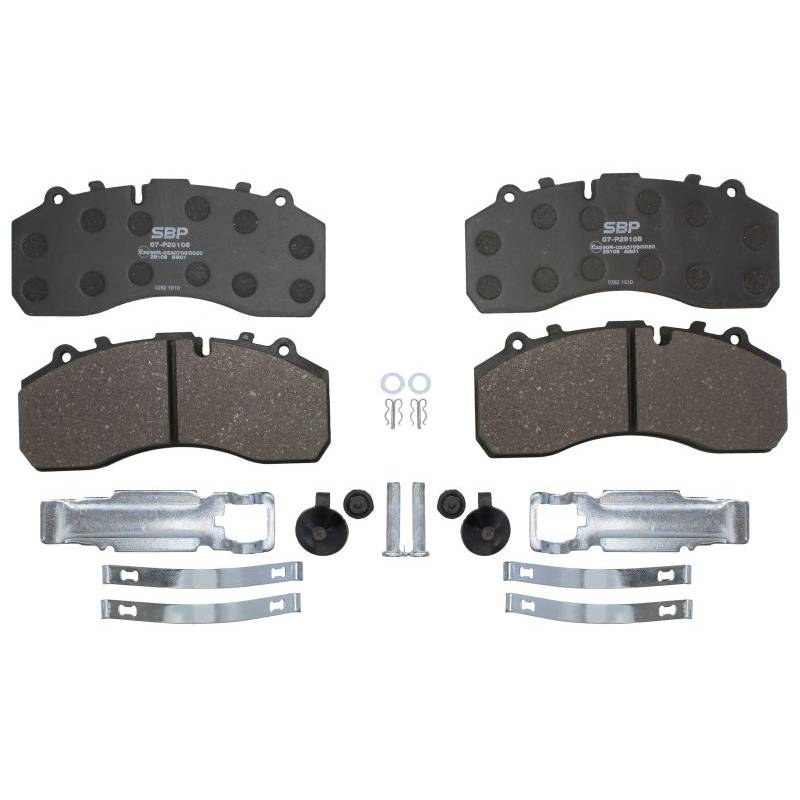 Set placute frana fata-spate Scania 4-Series / Man TGS 1390428,81508206072 - 1