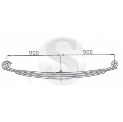 Arc fata Mercedes Actros/Atego 9443200302 33692000 - 1