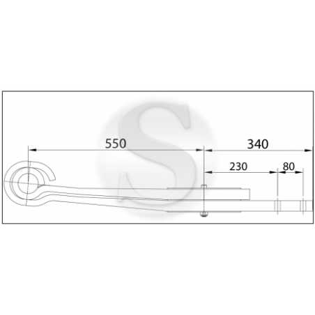 Arc semiremorca Kassbohrer 2 FOI F69938900 - 1