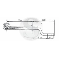 Arc semiremorca punte ROR 21221324,21221335