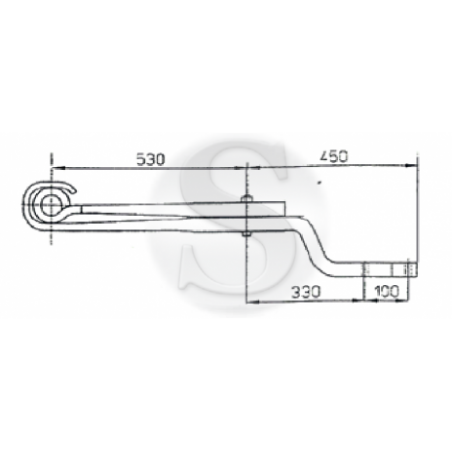 Arc semiremorca punte ROR 21221324,21221335