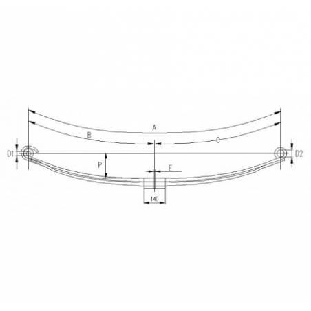 Arc fata Man M90-98 2 FOI 81434006455 72772000 - 1