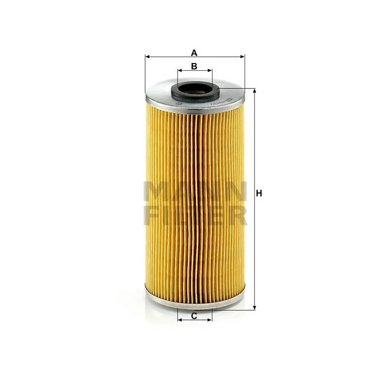 Filtru ulei Fiat  H943/2T Mann Filter - 1