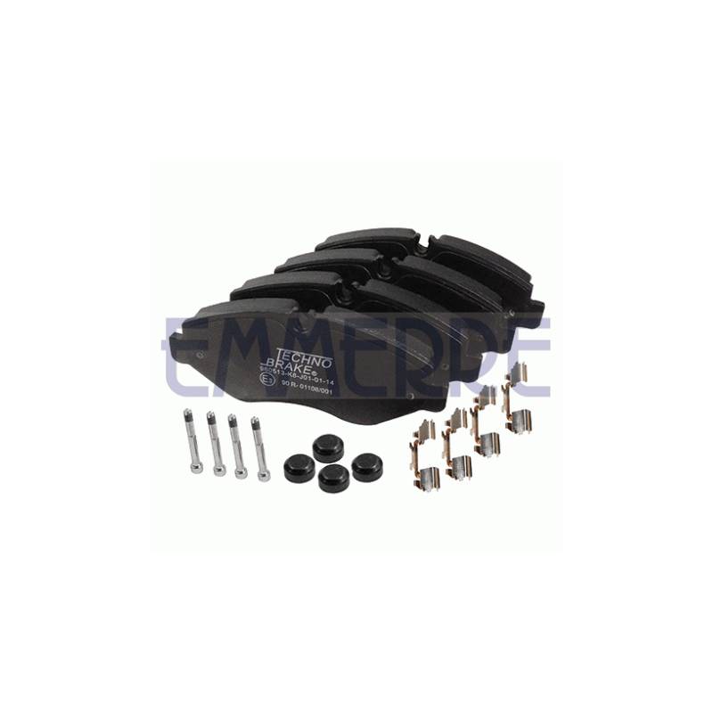 Set placute frana Iveco Daily, WVA 29229 - 1
