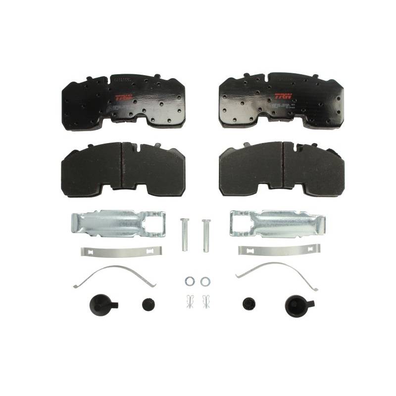 Set placute frana BPW WVA 29165 - 1