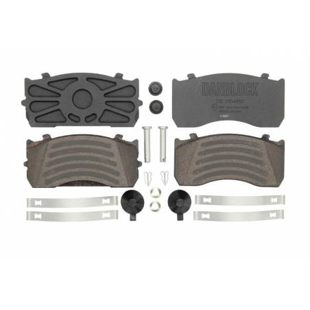 Set placute frana WVA 29115 - 1