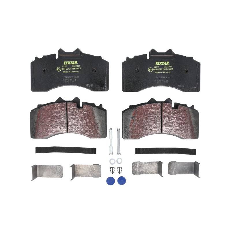 Set placute frana Bpw WVA 29228 - 1