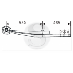 Arc semiremorca BPW 2 FOI 0508202610