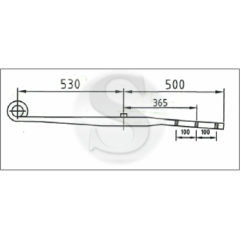 Arc semiremorca Schmitz 1 Foaie 09967500 - 1