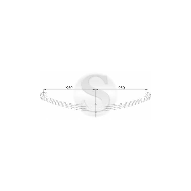 Arc fata Iveco EuroTrakker 3 FOI 08135613,08161631 - 1