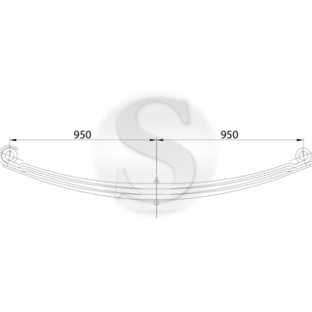 Arc fata Iveco EuroTrakker 3 FOI 08135613,08161631 - 1