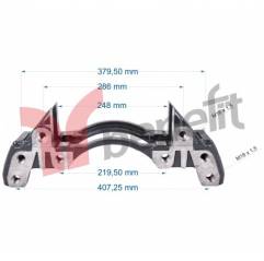 Calaret etrier Man TGA/TGS/TGX 117726,11031119