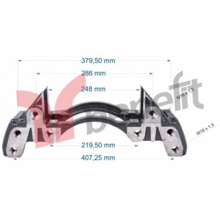 Calaret etrier Man TGA/TGS/TGX 117726,11031119
