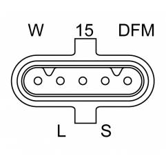 Alternator Volvo 28V 150A 21257552,201257552 - 3