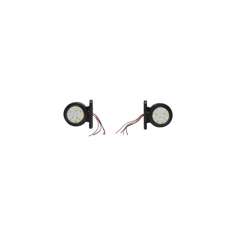 Lampa pozitie led rosu-alb 12-24V ATR69480 - 1