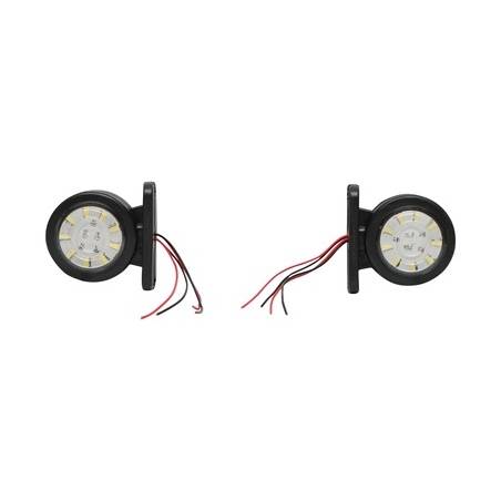 Lampa pozitie led rosu-alb 12-24V ATR69480 - 1