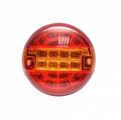 Lampa spate rotunda camion/remorca cu LED 139mm, 12/24V ATR69162 - 1