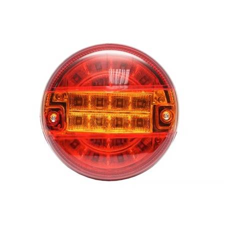 Lampa spate rotunda camion/remorca cu LED 139mm, 12/24V ATR69162 - 1