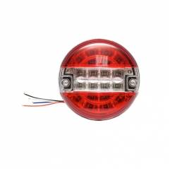Lampa spate rotunda camion-remorca cu LED 139mm, 12-24V