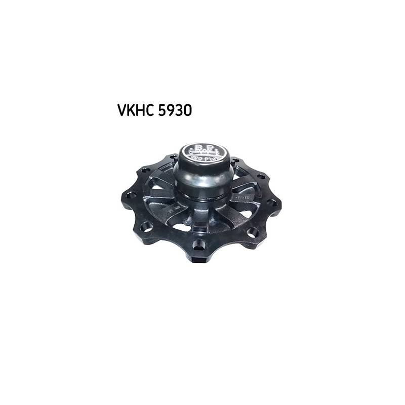 Butuc roata cu rulmenti/roata polara/capac butuc BPW EcoPlus 2 0980109090,0327243280 - 1