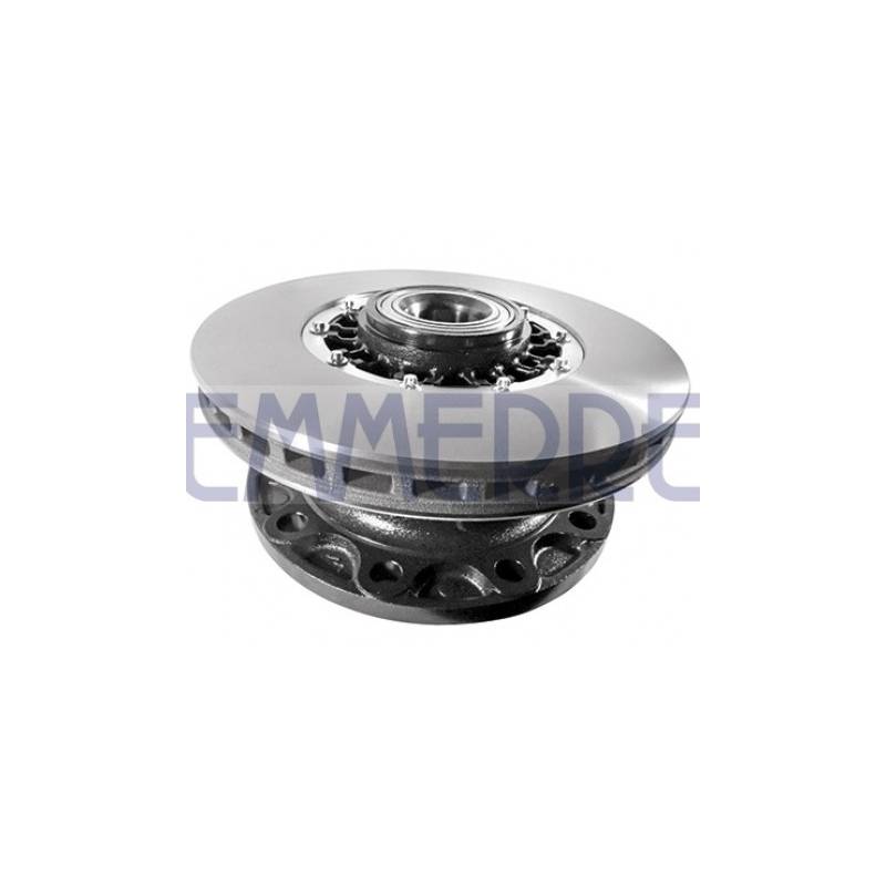 Butuc roata echipat cu disc/rulmenti/inel abs punte fata Daf CF85/XF105 1697346,1692506 - 1