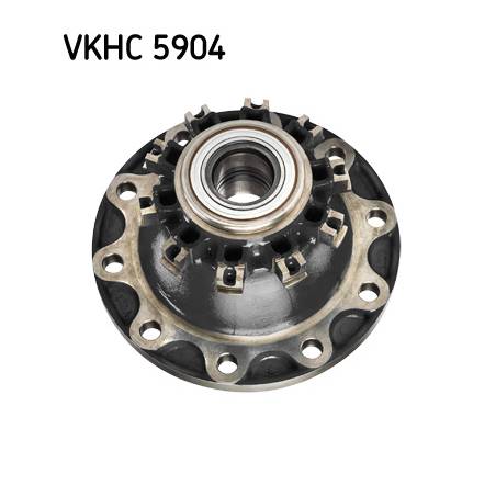 Butuc roata echipat cu disc/rulmenti/inel abs punte fata Daf CF85/XF105 1697346,1692506