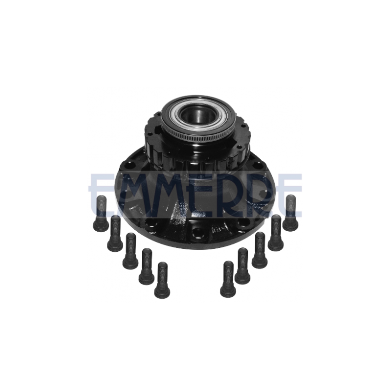 Butuc roata echipat cu rulment punte fata Volvo FH/Renault Kerax 85107750,7420516388 - 1