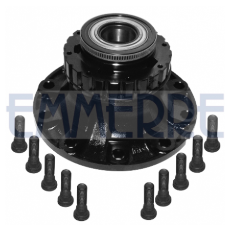 Butuc roata echipat cu rulment punte fata Volvo FH/Renault Kerax 85107750,7420516388 - 1