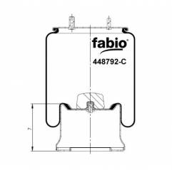 Perna aer Hendrickson 4811NP03,W013588792