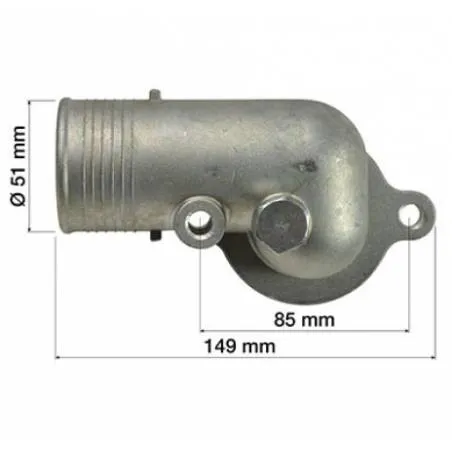 Termostat Massey Ferguson 4133L502, 4133L508, 4225297M1, 4225444M1, 30/149-607 149-607 Bepco - 1